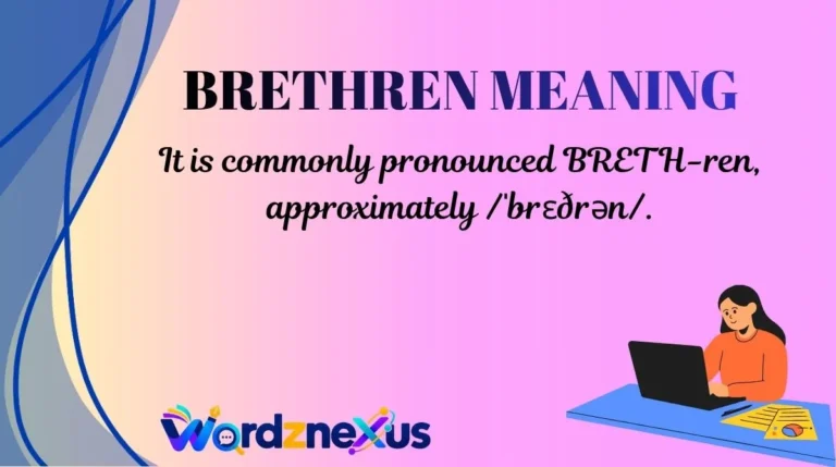Brethren Meaning