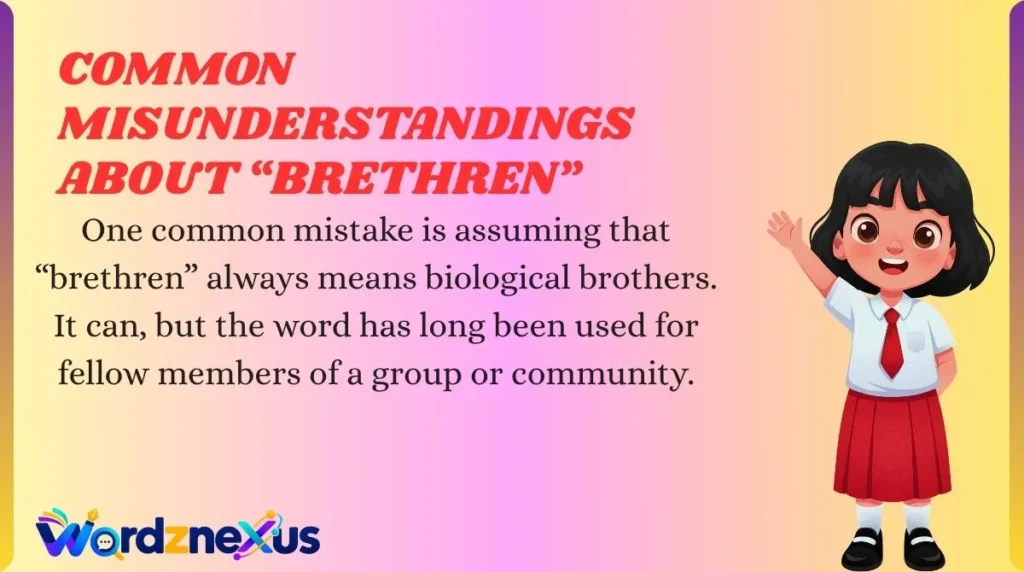 Common Misunderstandings About “Brethren”