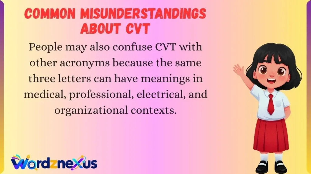 Common Misunderstandings About CVT