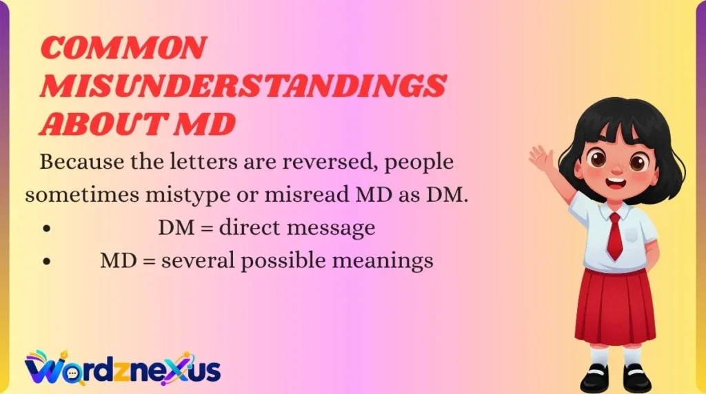 Common Misunderstandings About MD