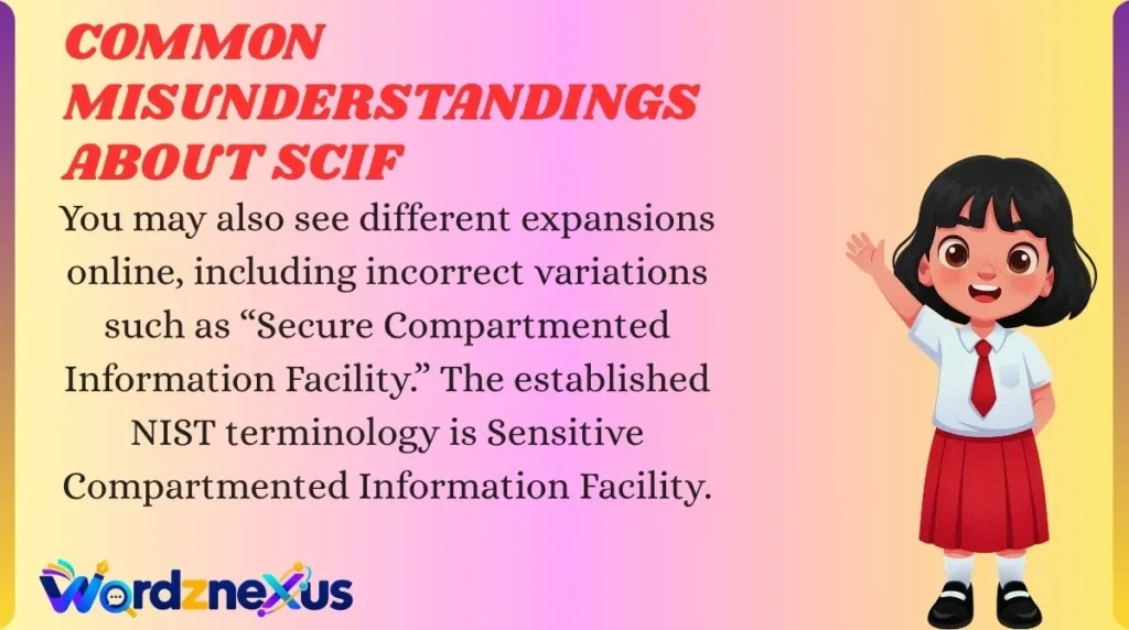 Common Misunderstandings About SCIF