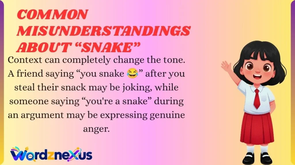 Common Misunderstandings About “Snake”