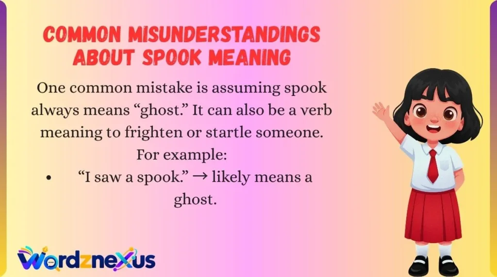 Common Misunderstandings About Spook Meaning
