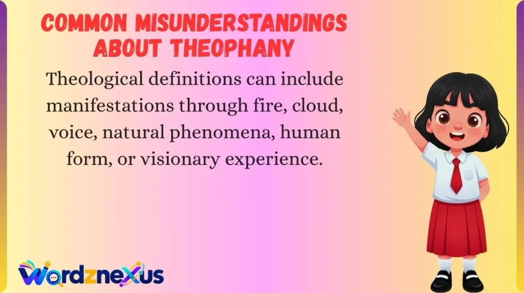 Common Misunderstandings About Theophany