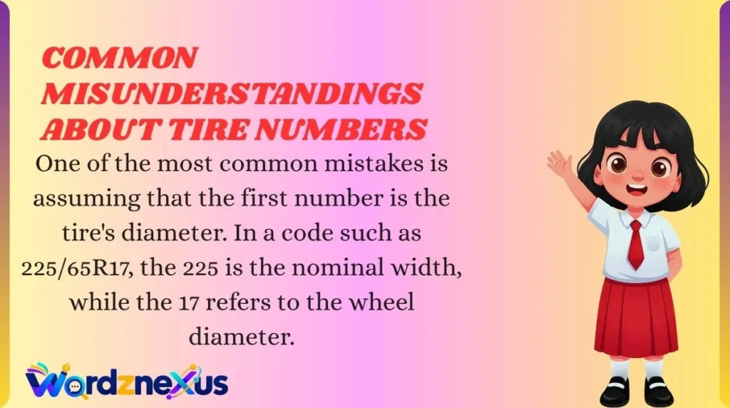 Common Misunderstandings About Tire Numbers