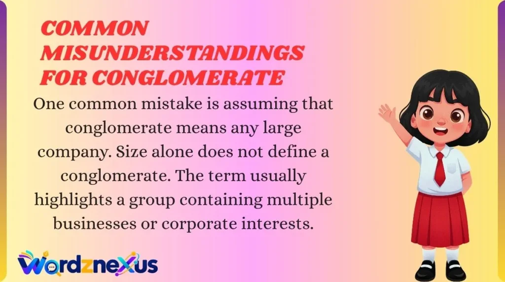 Common Misunderstandings For Conglomerate