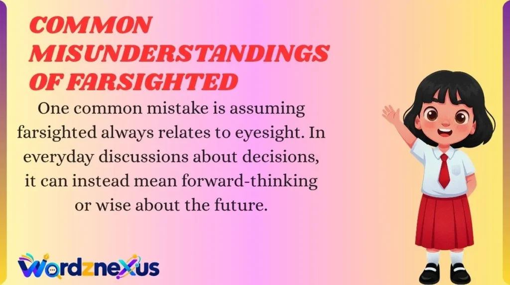 Common Misunderstandings of Farsighted