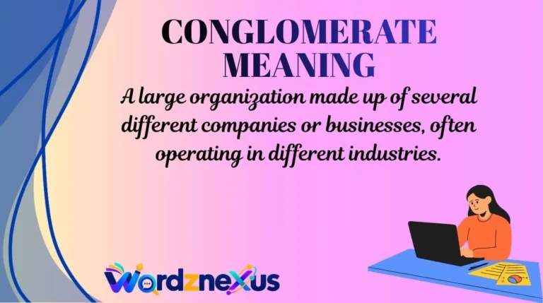 Conglomerate Meaning