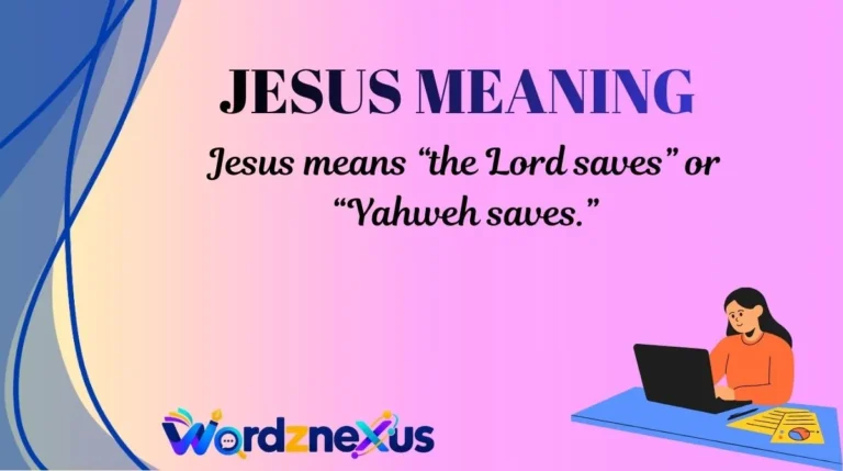 Jesus Meaning