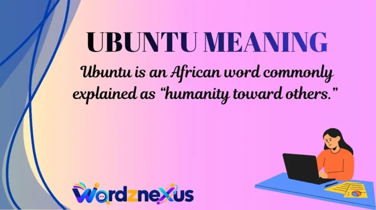 Ubuntu Meaning