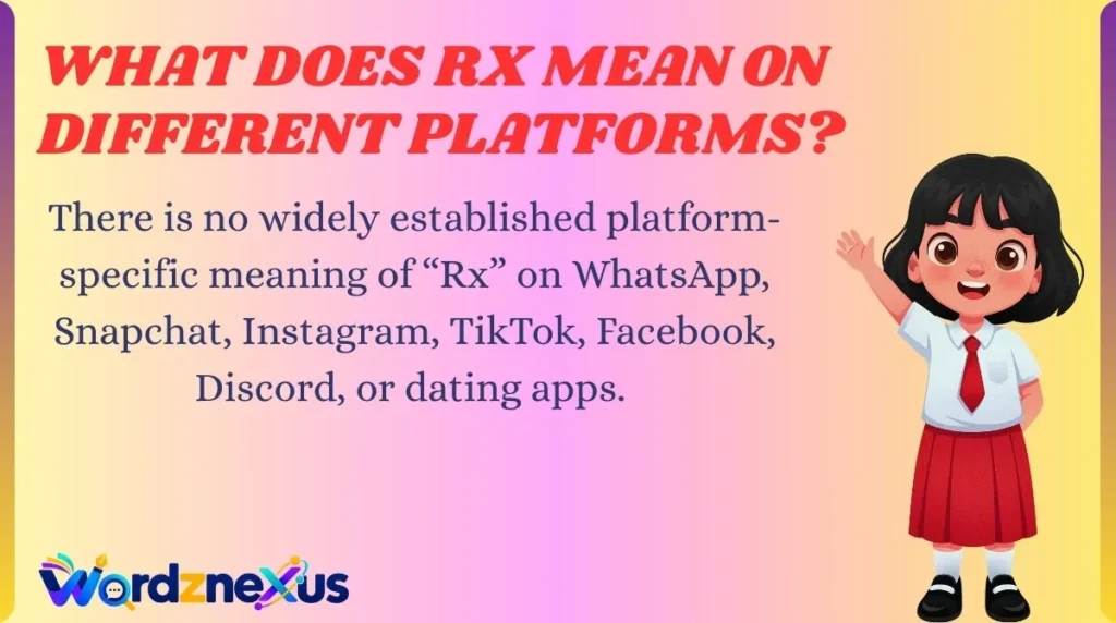 What Does Rx Mean on Different Platforms?