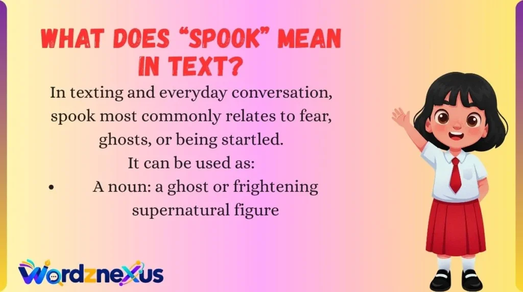 What Does “Spook” Mean in Text?