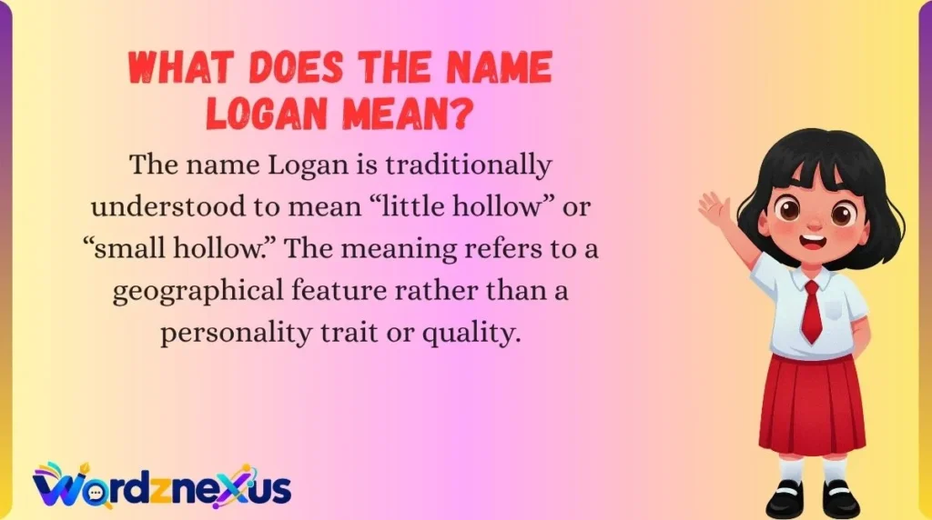 What Does the Name Logan Mean?