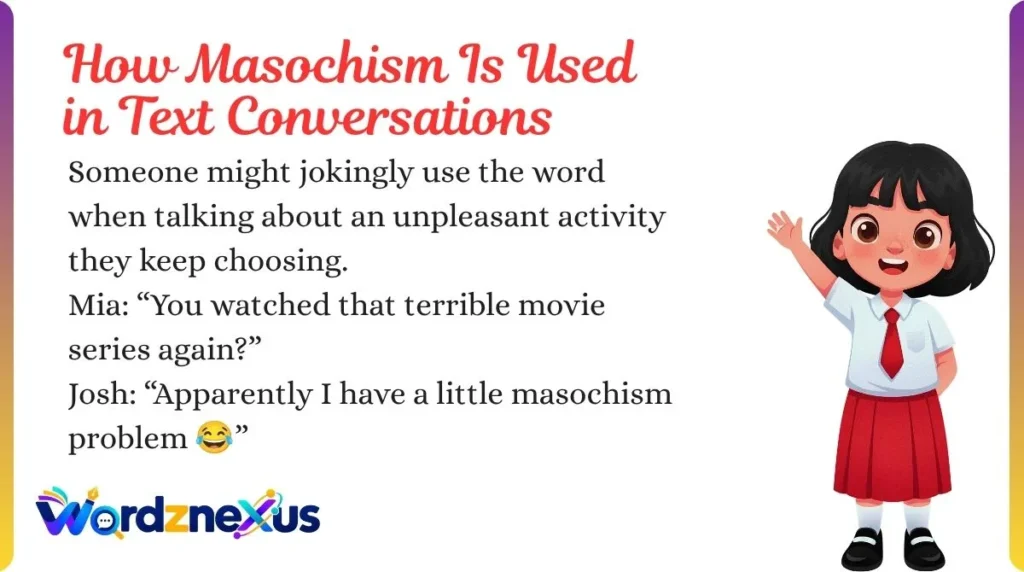 How Masochism Is Used in Text Conversations