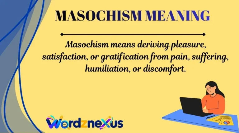 Masochism Meaning