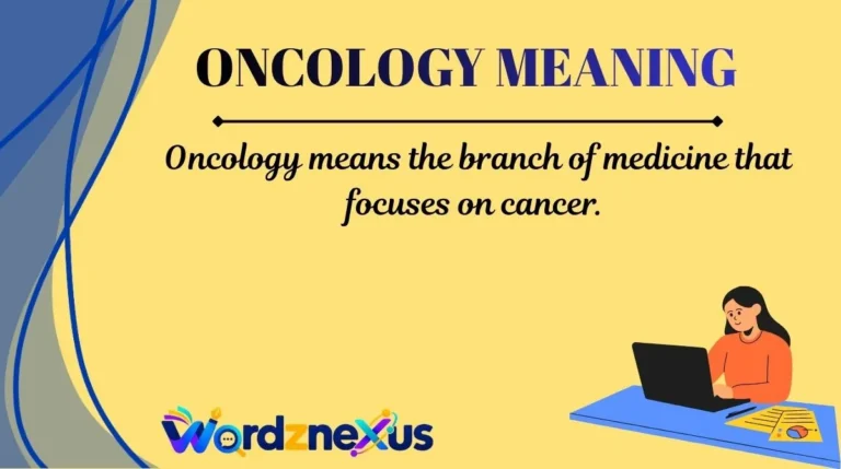 Oncology Meaning
