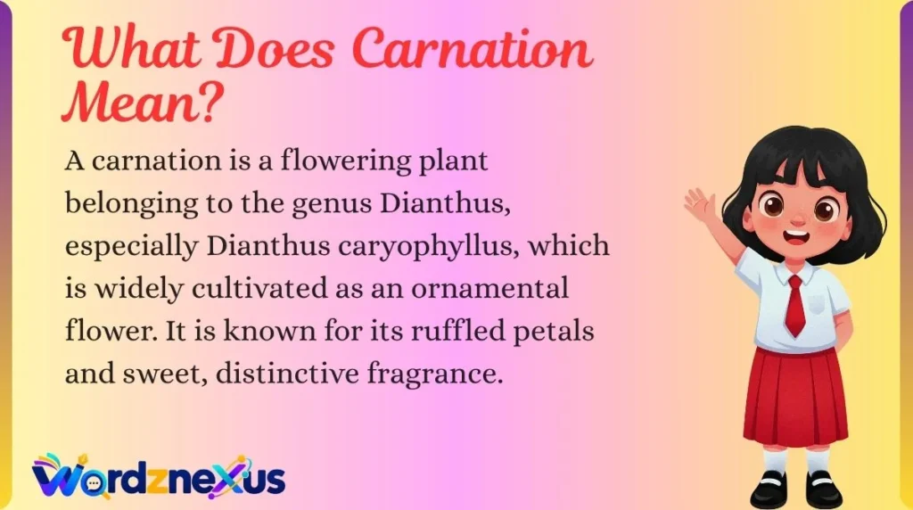 What Does Carnation Mean?